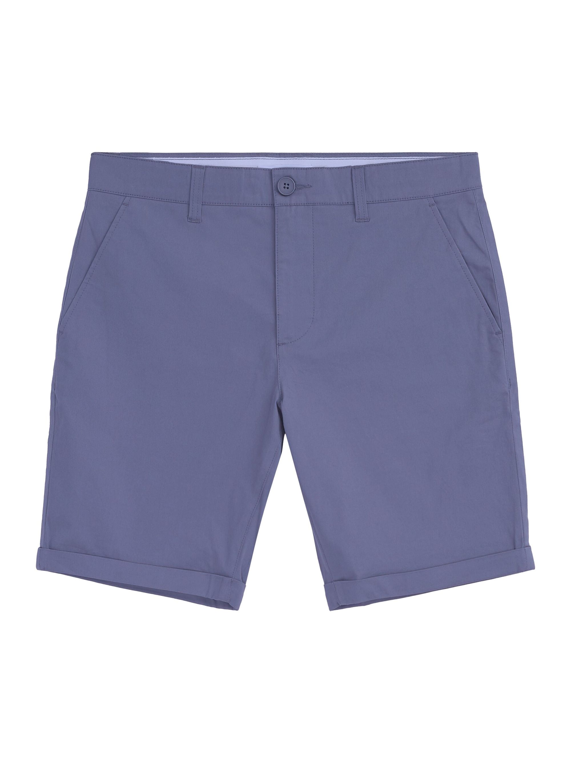 Short chino en coton bio | bleu "chino poplin vintage indigo", Knowledge Cotton Apparel, photo 5