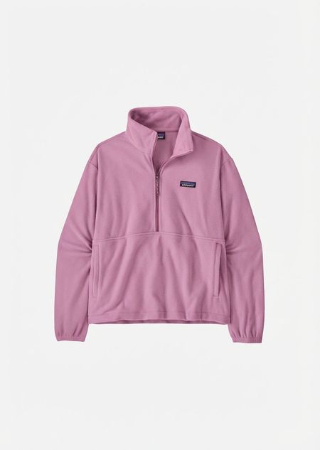Polaire fine en matière recyclée | rose "micro d 1/2 zip fleece p/o - lvt" - Patagonia