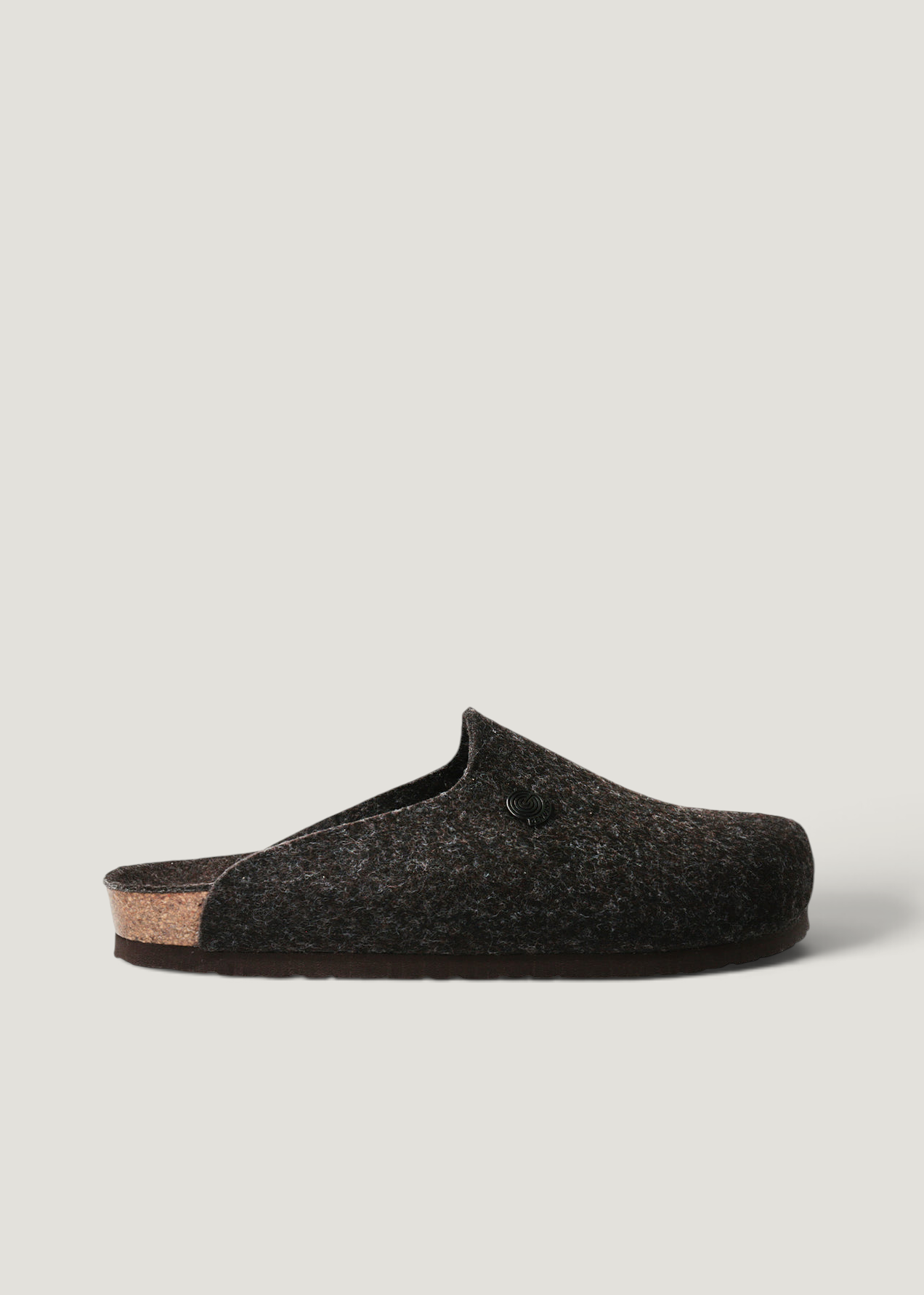 Clog-Hausschuhe aus recycelten Materialien | Braun "helsinki monochrome brown", Genuins, Foto 1