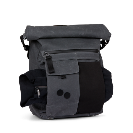 Sac à dos waxé gris recyclé - carrik