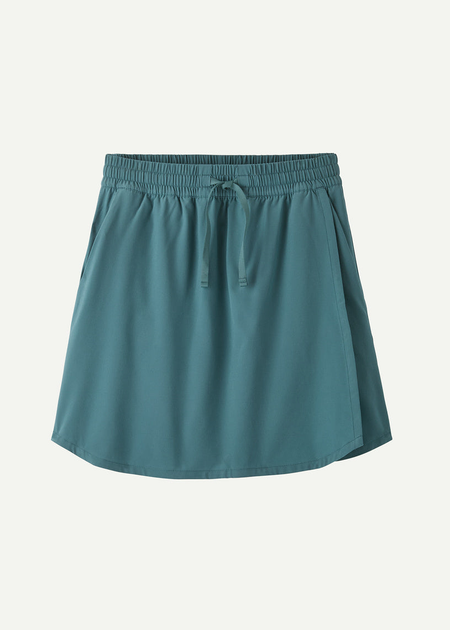 Jupe-shirt en polyester recyclé | bleu "w's fleetwith skort - wetland blue" - Patagonia