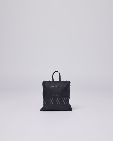 Housse imperméable pour sac en recyclé | noir "bergen black", Sandqvist, photo 3