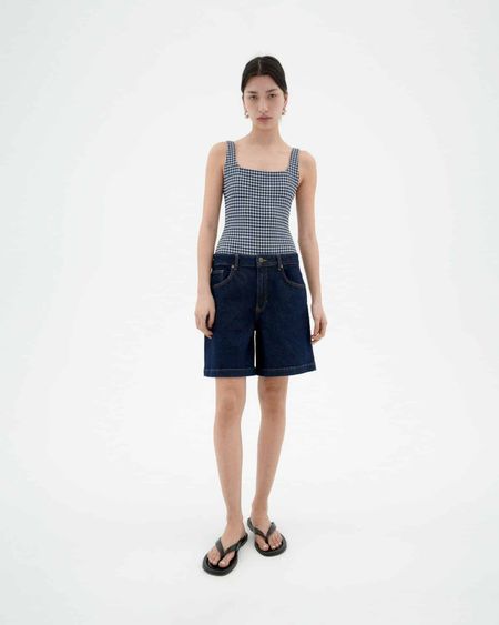 Maillot une pièce en matières recyclées | bleu "navy amalfi swimwear", Thinking Mu, photo 4