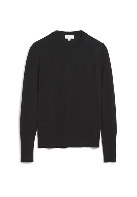 Pull noir en tencel et coton bio - aalice, Armedangels, photo 5
