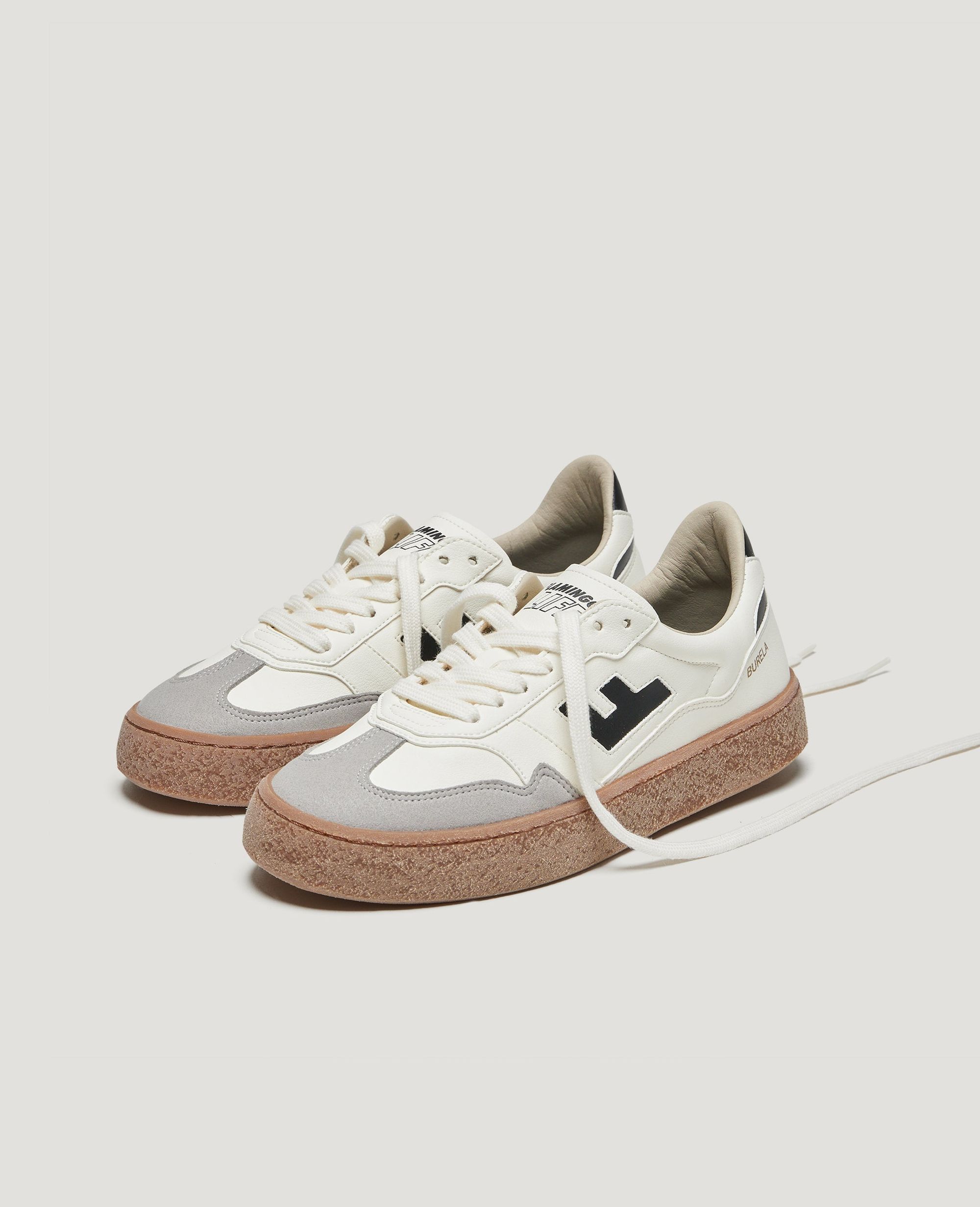 Vegane Sneaker | Schwarz "burela bold black", Flamingos Life, Foto 1
