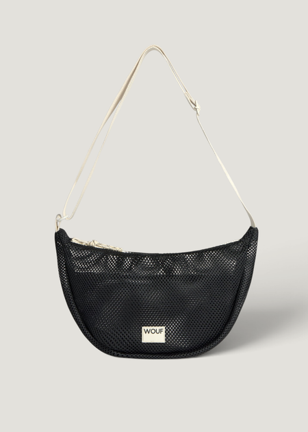 Sac bandoulière | noir "Onyx crossbody bag" - Wouf