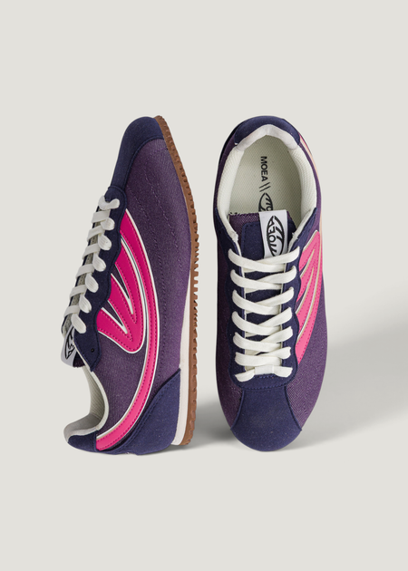Baskets vegan | violet "Rise - purple & pink", Moea