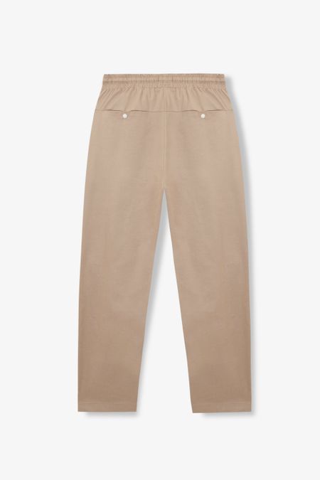Pantalon droit en coton bio | taupe "smart pants cotton", Unfeigned, photo 5