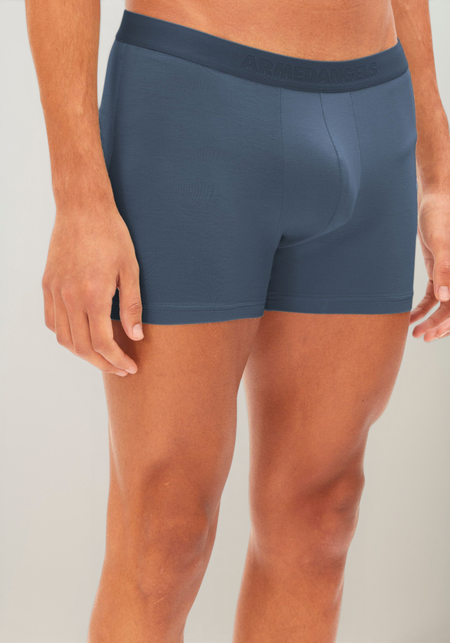 Boxer en modal | bleu "Ricaard boxer brief - dusty moon", Armedangels, photo 3