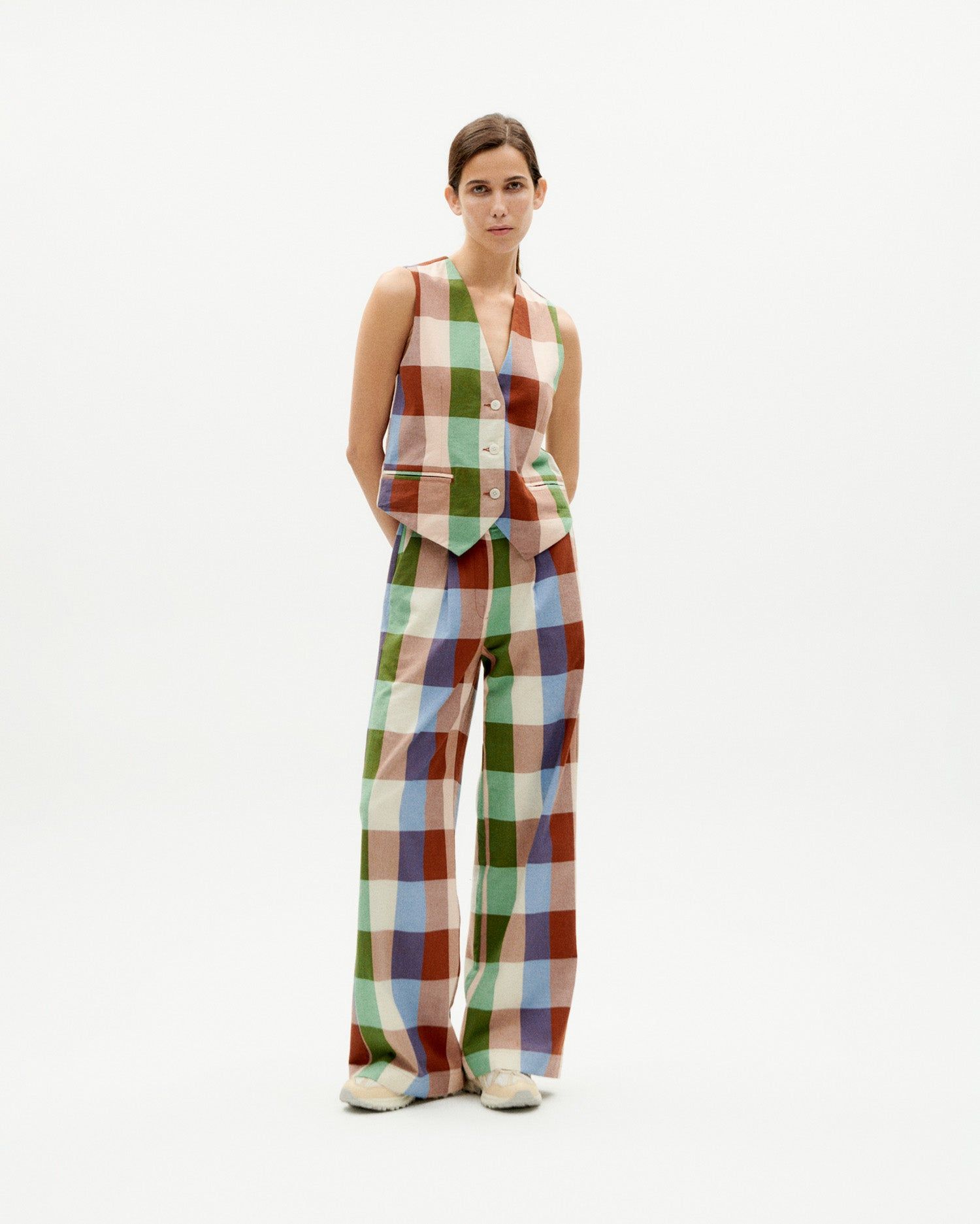 Weste aus Bio-Baumwolle | Mehrfarbig "colorful edith vest", Thinking Mu, Foto 5
