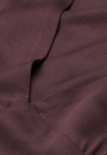 Robe longue col v aubergine en lenzing - rosamaary, Armedangels, photo 5