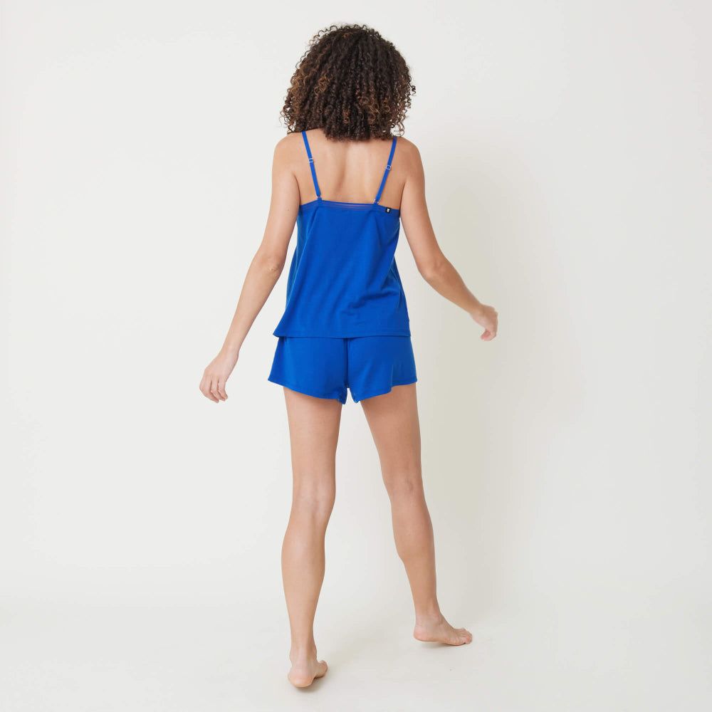 Caraco bleu roi en lyocell - claudine bleu azur, Le Slip Français, photo 3