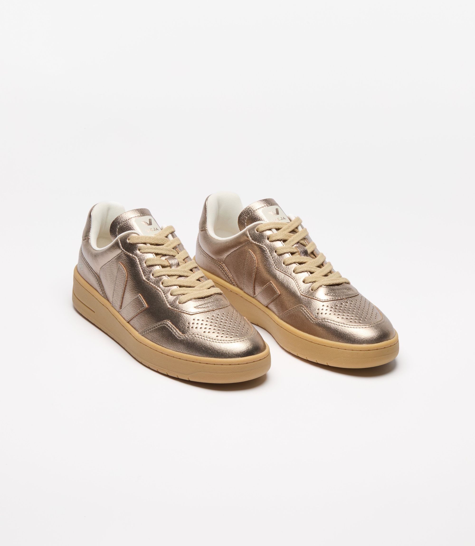 Sneaker | Braun "v-90 - full-bronze_natural", Veja, Foto 2