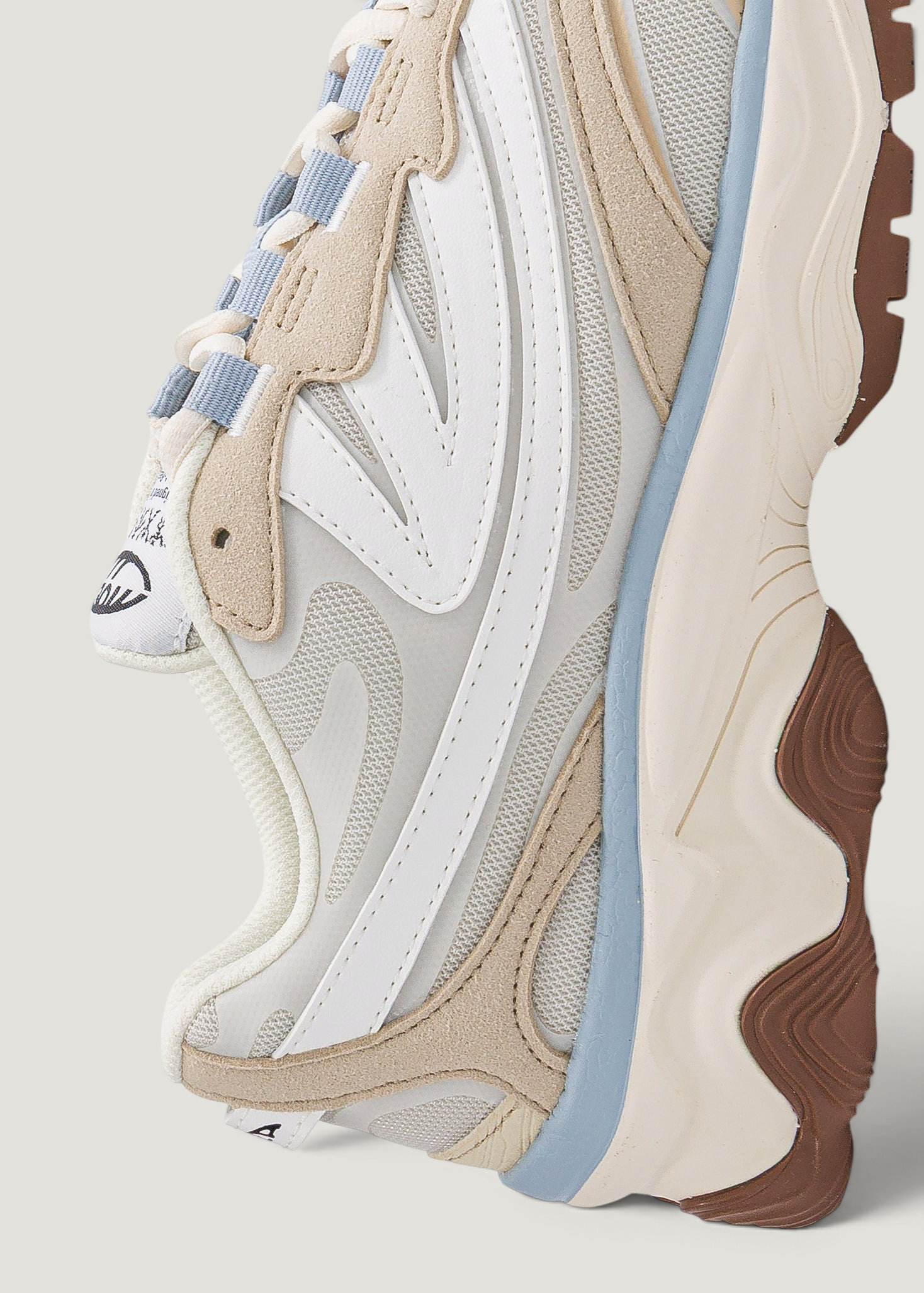 Vegane Sneaker | Dragonfly  - beige & white - corn, Moea, Foto 5