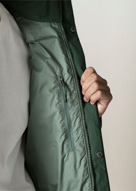 Parka à capuche en matières recyclées | vert "Sisar down hoody jkt - cngr" - Patagonia
