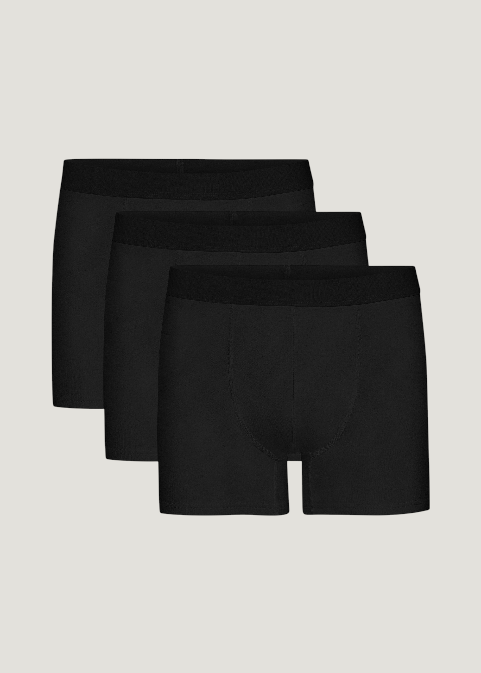 Lot 3 boxer unis en coton bio | noir "deep black", Colorful Standard, photo 1