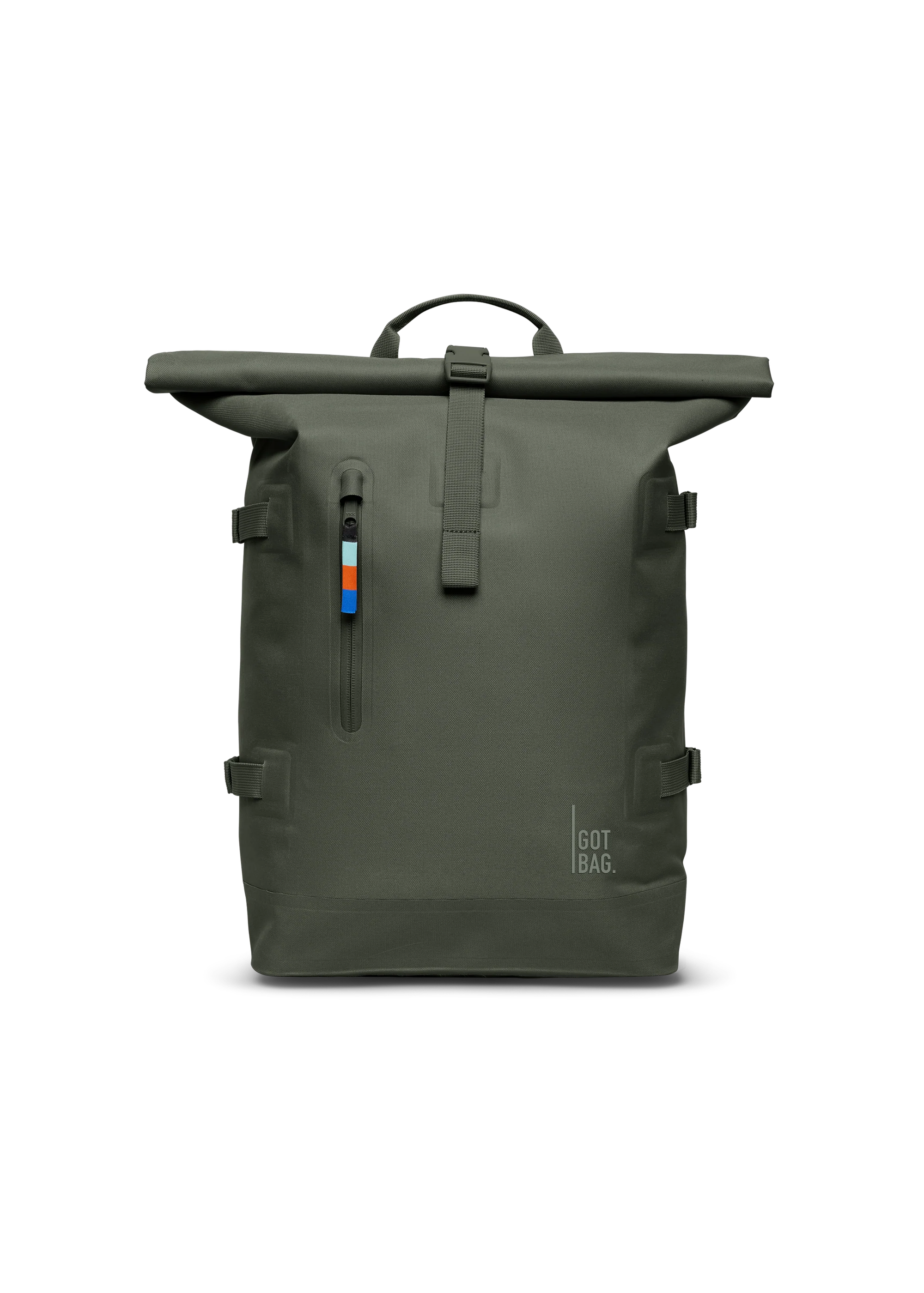 Sac à dos 31l en matière recyclée | vert "rolltop 2.0 algae", Got Bag, photo 1