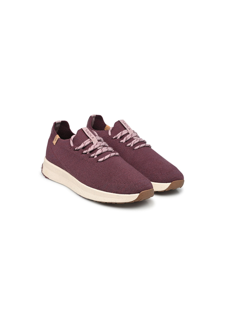 Baskets | bordeaux "tsavo w 2.0 wool - wine" - Saola