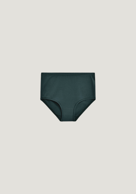 Culotte taille haute en modal | Birtaa high waist brief - teal stone, Armedangels, photo 6