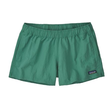 Mini short en nylon recyclé | vert "barely baggies shorts heartleaf green" - Patagonia