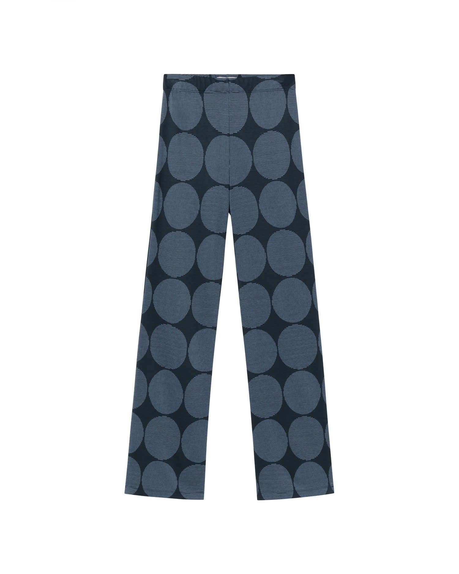 Pantalon ample en ecovero | bleu "japan naia pants blue", Thinking Mu, photo 1