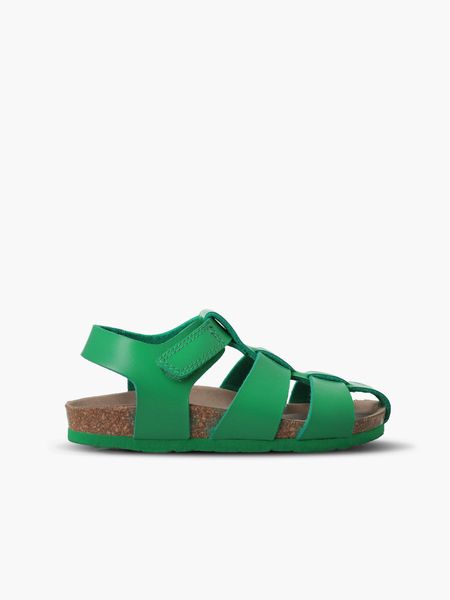 Sandales enfant vertes en recyclé - katsu