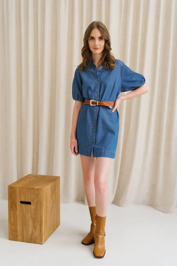 Robe tarana denim, Bonjour Demain