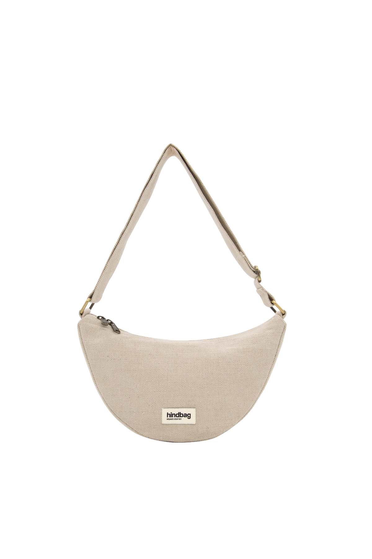 Banane en coton bio et jute | écru "andrea jute", Hindbag, photo 1
