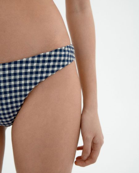 Bas de maillot en matières recyclées | bleu "navy sicilia swimwear" - Thinking Mu