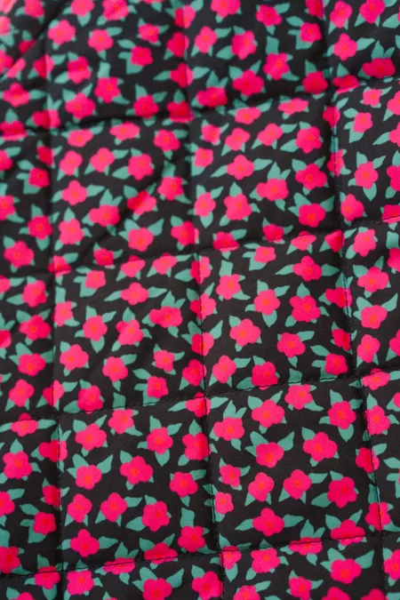 Sac matelassé - mini fleurs fuchsia - mini-fleurs-fuchsia, We Are Jolies, photo 6
