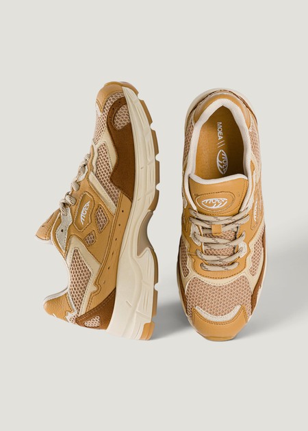 Vegane Sneaker | Camel "Rush - full camel - corn", Moea, Foto 2