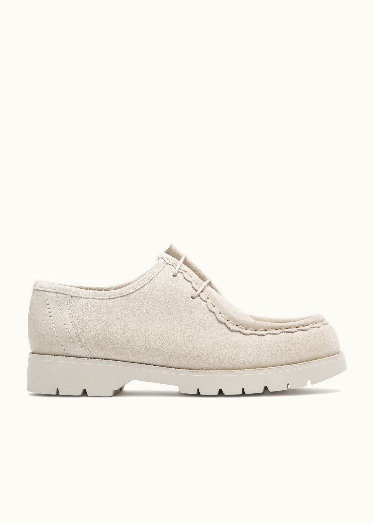 Derbies made in france en cuir certifié | écru "padror frost", Kleman, photo 1