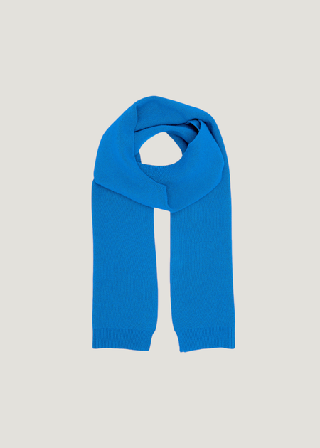Écharpe en laine mérinos recyclée | bleu "Merino wool scarf - pacific blue", Colorful Standard, photo 1