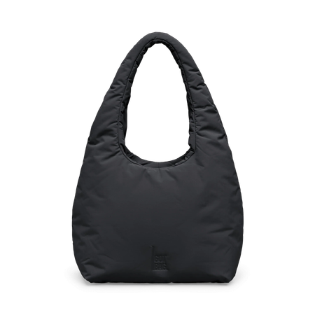 Sac épaule en matière recyclée | cloud shoulder bag monochrome black