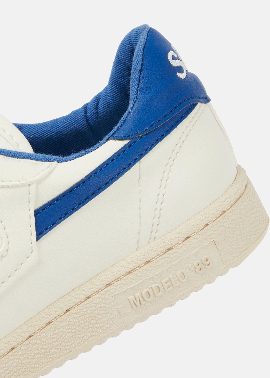 Baskets vegan | blanc et bleu "Basket en recyclé - modelo '89 icon ocean", SAYE, photo 5
