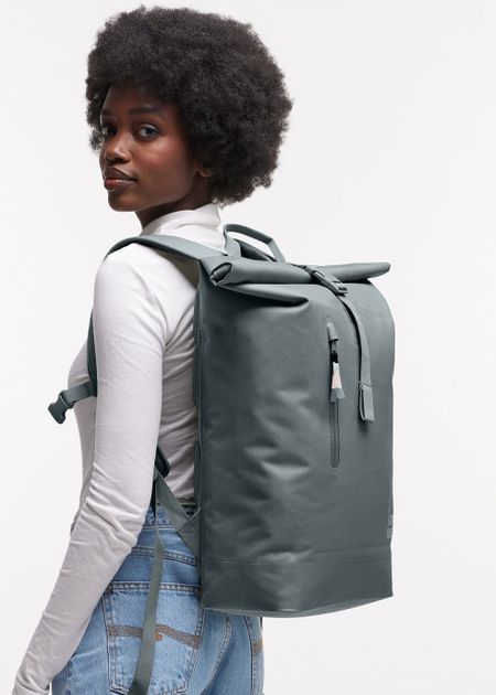 Sac à dos imperméable 26l en matière recyclée | basalt "rolltop lite 2.0 monochrome basalt", Got Bag, photo 4