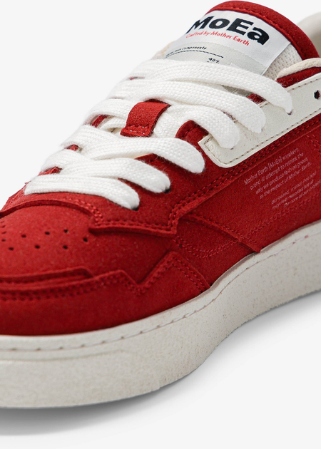 Vegane Sneaker | gen9 - apple red & pink suede, Moea, Foto 3