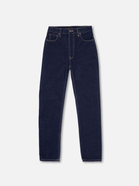 Jean mom en coton bio | brut "breezy britt indigo rinse", Nudie Jeans, photo 3