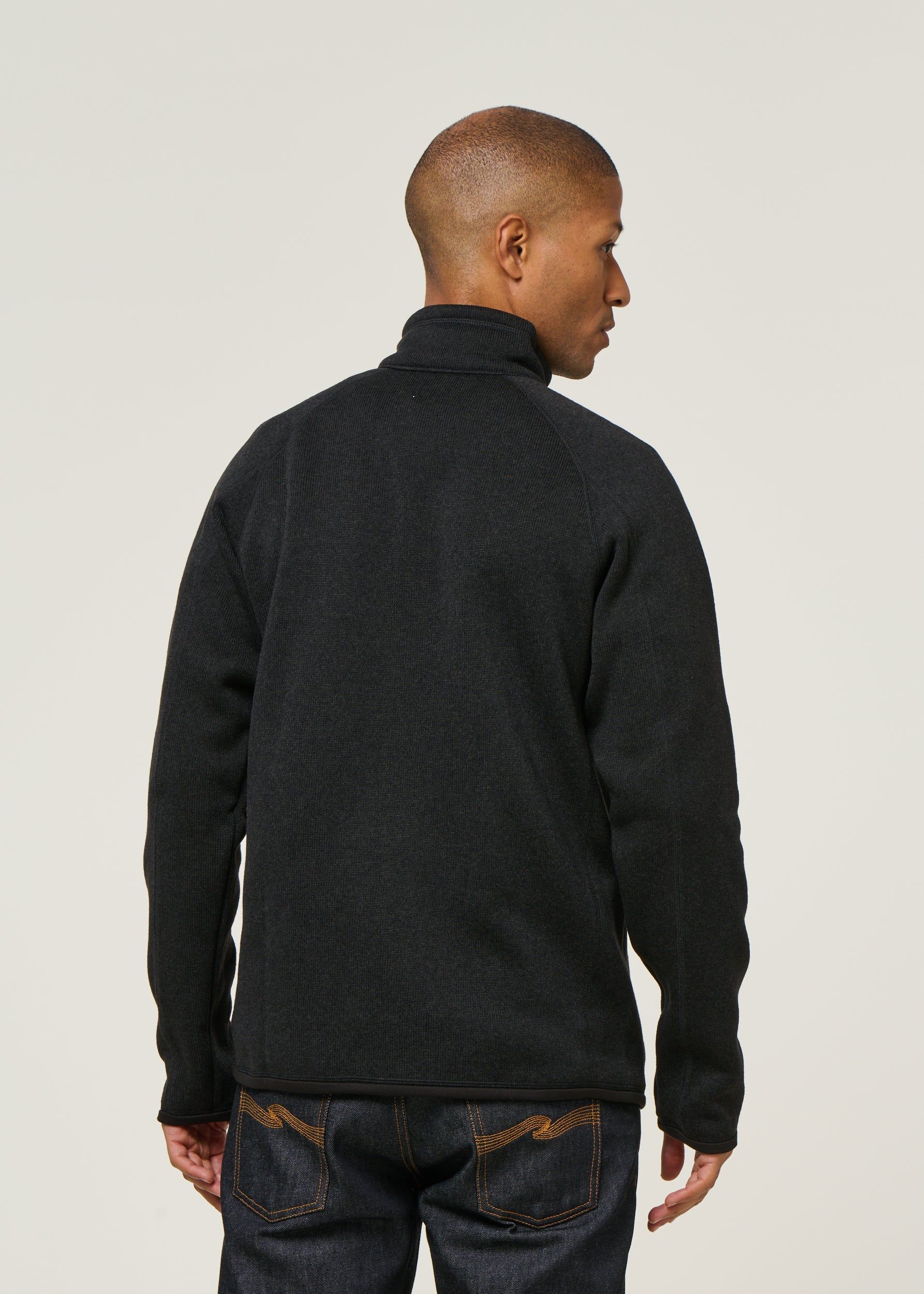 Veste polaire en matière recyclée | noir "better sweater jkt - blk", Patagonia, photo 3