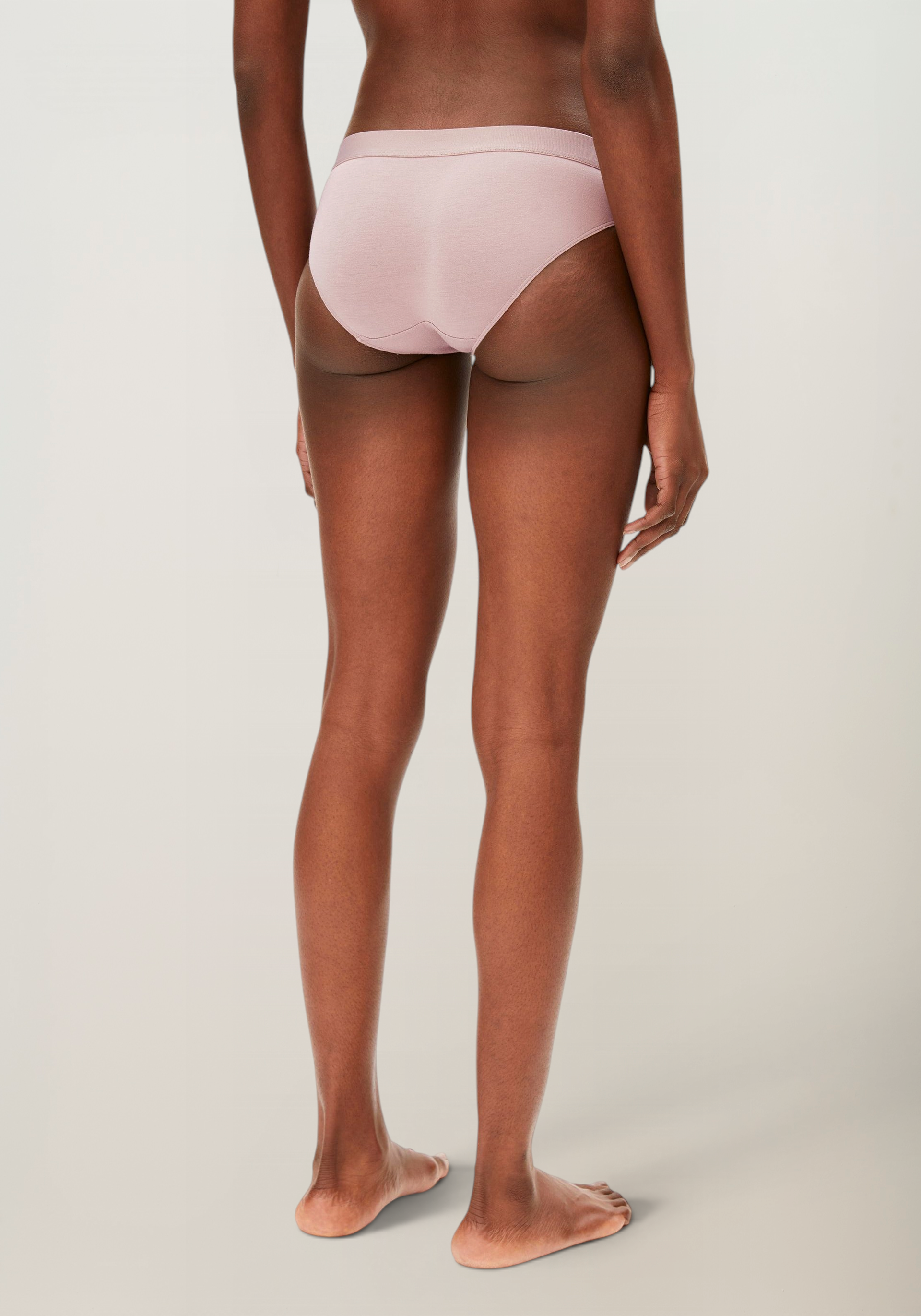 Culotte en modal | rose "Trinaa brief - grey blush", Armedangels, photo 2