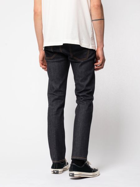 Jean slim indigo brut en coton bio - lean dean dry indigofera, Nudie Jeans, photo 3