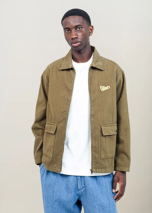 Veste en coton bio | vert "Jacket barry signature", Olow
