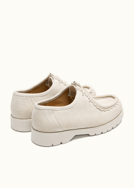 Derbies made in france en cuir certifié | écru "padror frost", Kleman, photo 3