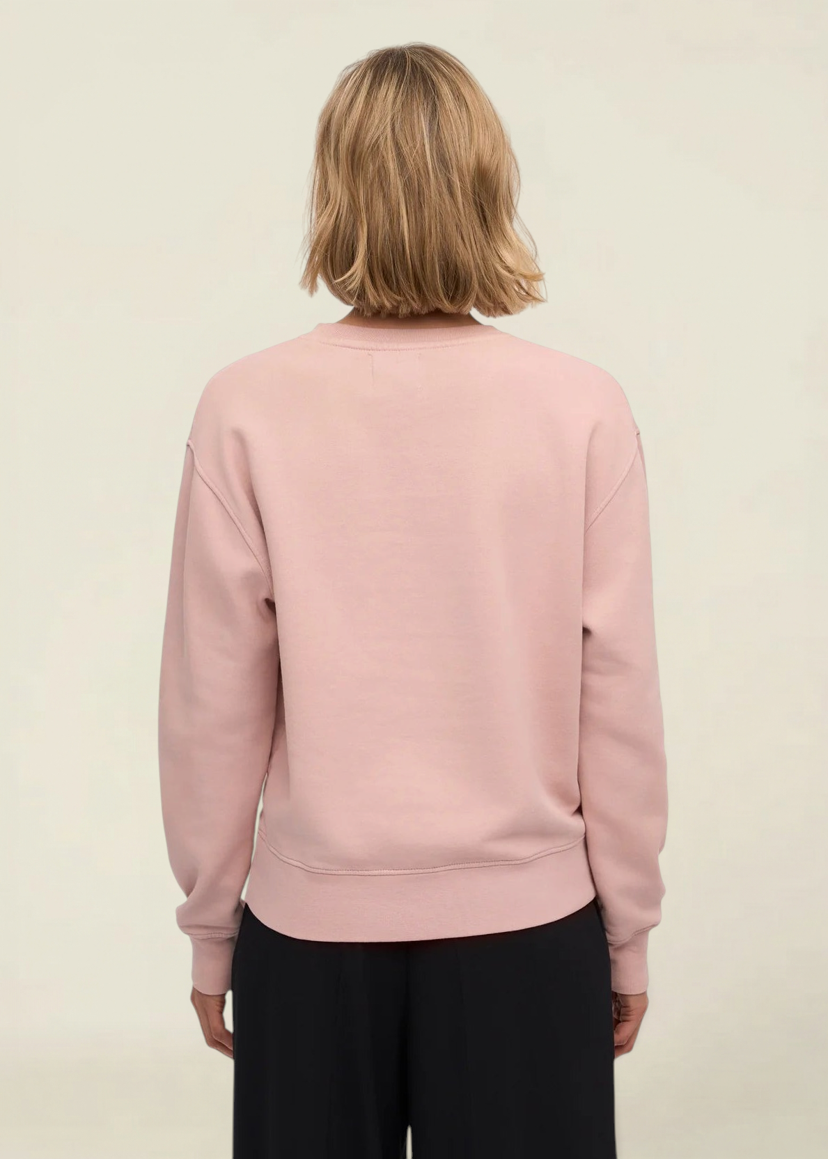 Sweatshirt aus Bio-Baumwolle | rosa "faded pink", Colorful Standard, Foto 4