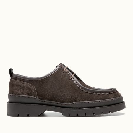 Derbies en cuir certifié | marron "major vp oak 2 marron" - Kleman