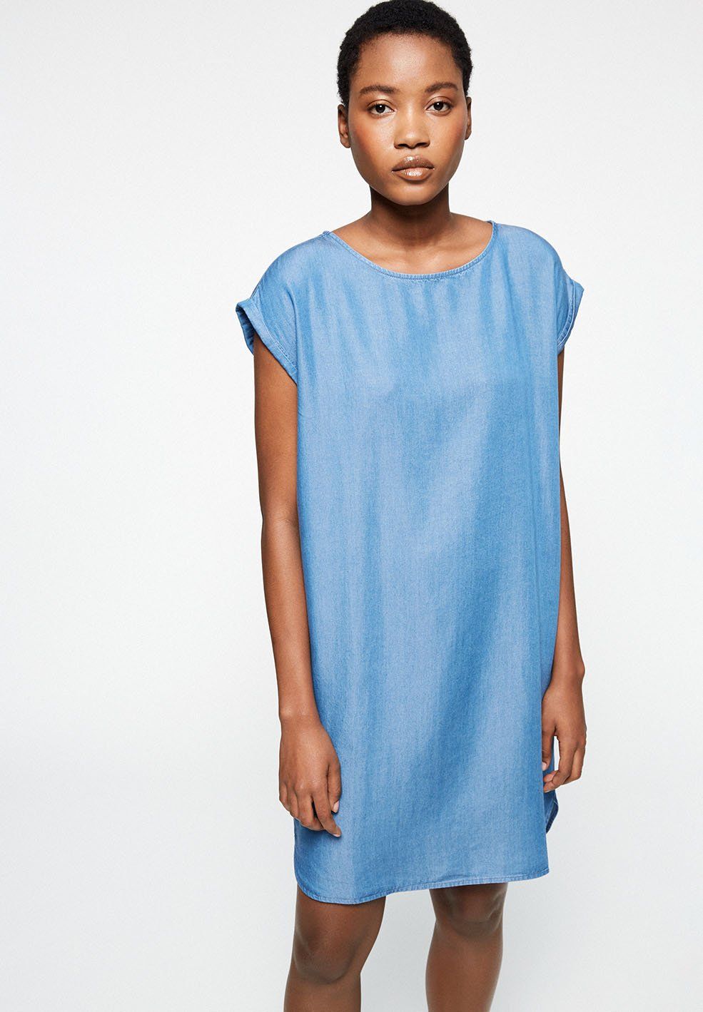 Robe bleue en coton bio - hilaa, Armedangels, photo 1
