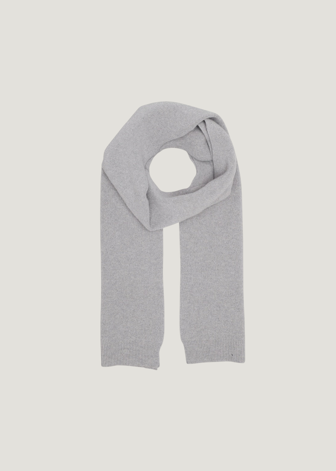 Écharpe en laine mérinos recyclée | gris "Merino wool scarf - heather grey", Colorful Standard, photo 1