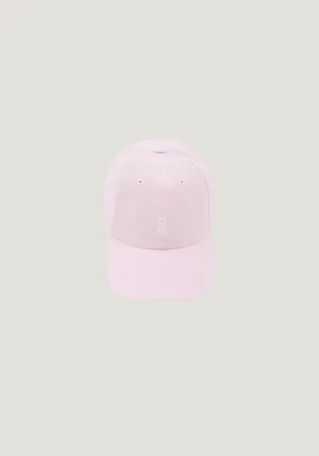 Casquette en coton bio | rose "yenaas bold cap - pink mist" - Armedangels