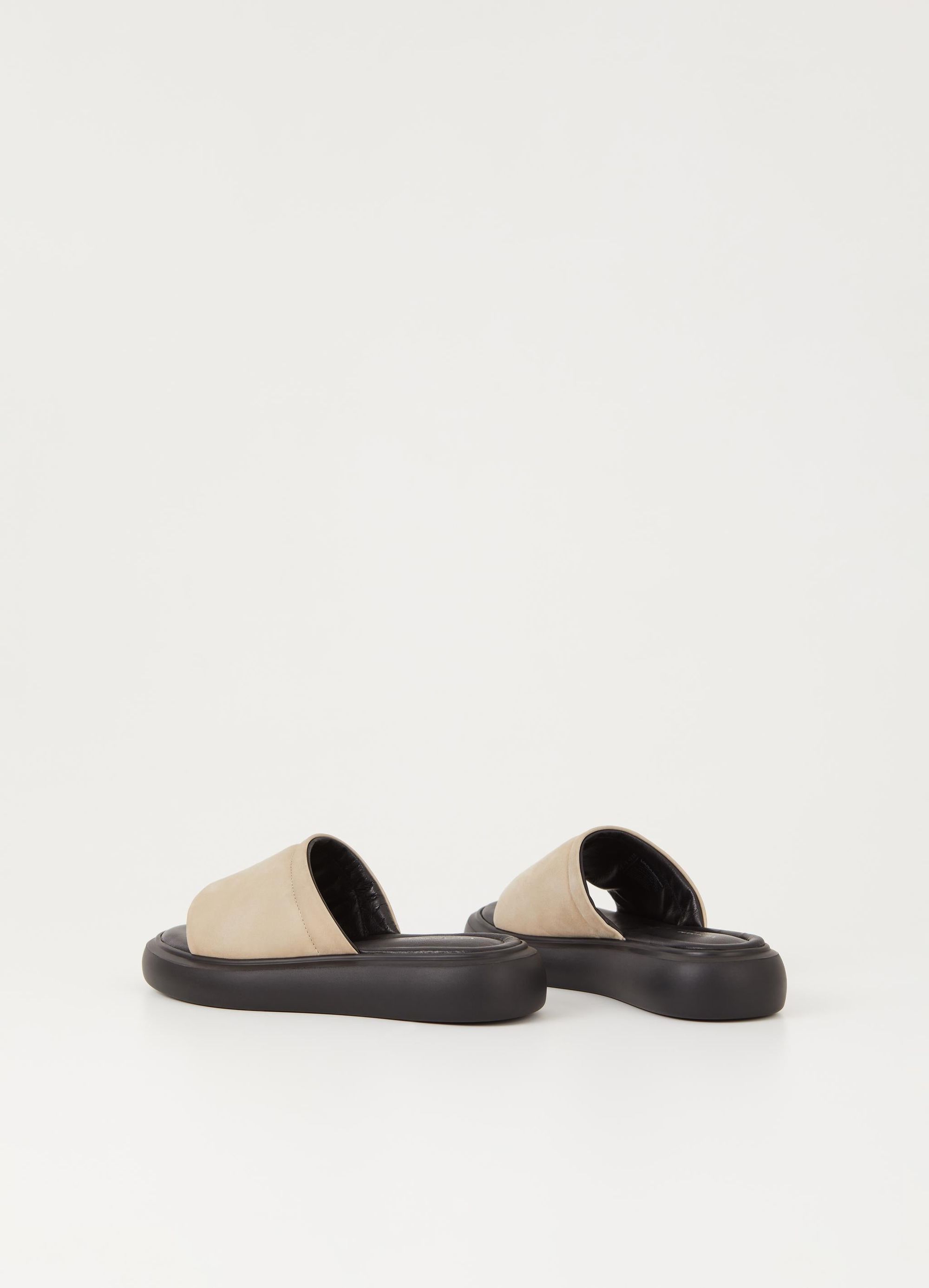 Mules en cuir certifié | beige "blenda sand", Vagabond, photo 3