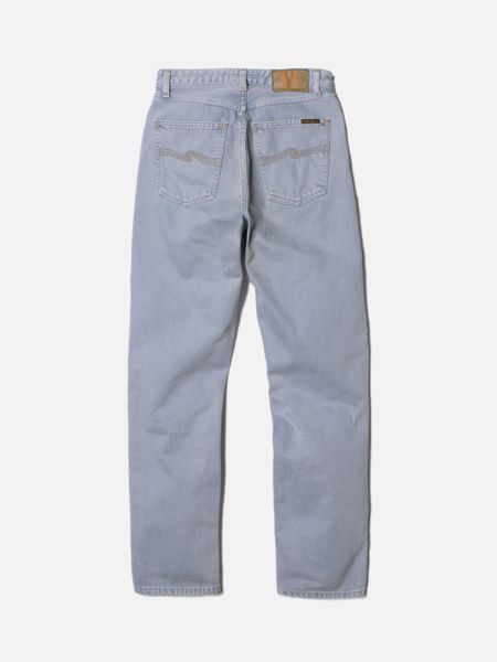Jeans mit geradem Schnitt in Washed-Violett aus Bio-Baumwolle - lofty lo purple mist, Nudie Jeans, Foto 8